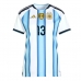 Billiga Argentina Cristian Romero #13 Hemmatröja Dam VM 2026 Kortärmad